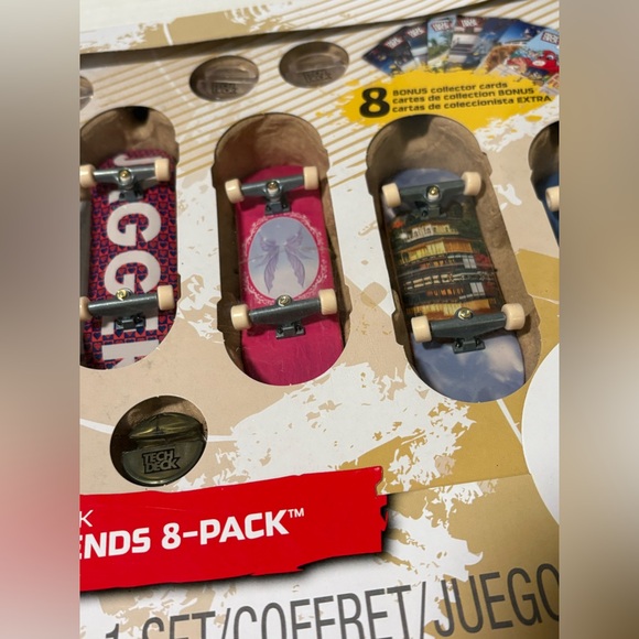 Tech Deck Competition Legends 8-Pack Mini Skateboards Olympic Games Paris 2024 - Picture 4 of 10